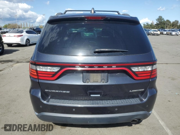 2014 Dodge Durango Limited with VIN 1C4RDHDG1EC445855, listed as a Copart auction lot 50934465 with 181,314 mi miles and Salvage title. Bid and sale history available at DreamBid. Image 6.