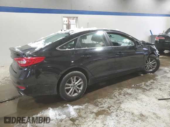 2015 Hyundai Sonata 2.4L SE with VIN 5NPE24AF2FH158586, listed as a Copart auction lot 45061375 with Not Provided miles and Salvage Title. Bid and sale history available at carsss.com. Image 3.