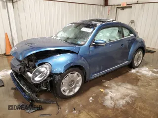 2019 Volkswagen Beetle SE with VIN 3VWJD7ATXKM714614, listed as a Copart auction lot 41793245 with 45,683 mi miles and Salvage title. Bid and sale history available at DreamBid. Image 1.