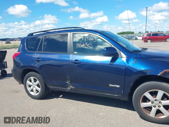 2006 Toyota RAV4 Limited with VIN JTMZD31V865006759, listed as a IAAI auction lot 42775663 with 177,900 mi miles and . Bid and sale history available at DreamBid. Image 12.