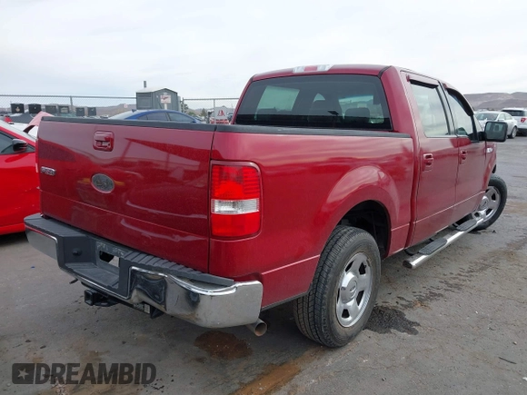 2008 Ford F-150 XL with VIN 1FTRW12W68KC59069, listed as a IAAI auction lot 41785136 with 170,536 mi miles. Bid and sale history available at carsss.com. Image 4.