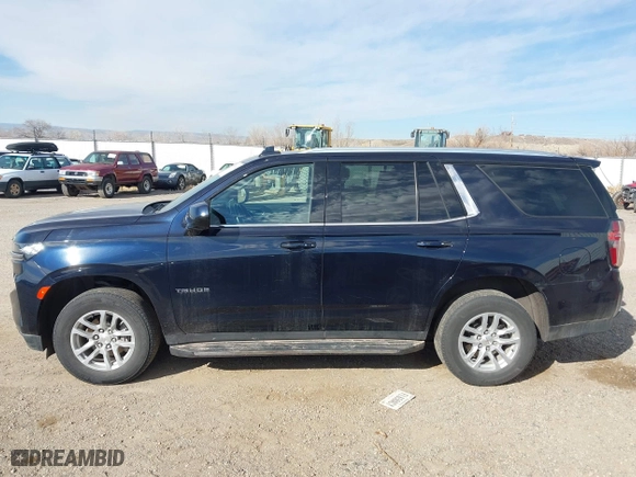 2023 Chevrolet Tahoe LT with VIN 1GNSKNKD9PR324836, listed as a IAAI auction lot 41657164 with 60,575 mi miles. Bid and sale history available at carsss.com. Image 14.