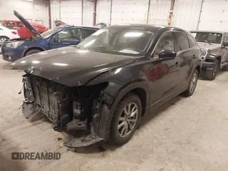 2017 Mazda CX-9 Touring with VIN JM3TCBCY8H0128734, listed as a IAAI auction lot 41256313 with 166,353 mi miles. Bid and sale history available at carsss.com. Image 2.