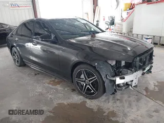 2023 Mercedes-Benz C 300 with VIN W1KAF4GB6PR093944, listed as a IAAI auction lot 41799118 with 23,296 mi miles and . Bid and sale history available at DreamBid. Image 1.