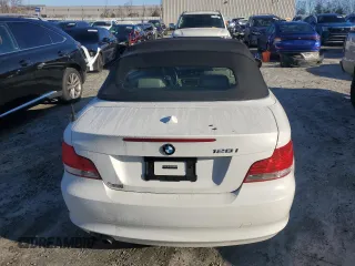 2011 BMW 1 Series 128i with VIN WBAUN1C53BVH82638, listed as a Copart auction lot 85823794 with 137,142 mi miles and Salvage title. Bid and sale history available at DreamBid. Image 6.