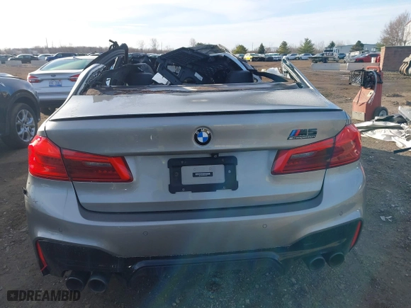 2019 BMW M5 Competition with VIN WBSJF0C58KB285959, listed as a IAAI auction lot 41867705 with 0 mi miles. Bid and sale history available at carsss.com. Image 16.
