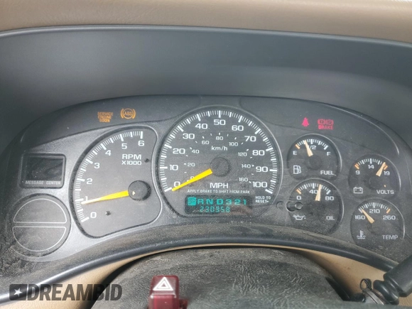 2000 Chevrolet Silverado 1500 LS with VIN 2GCEK19T3Y1318200, listed as a Copart auction lot 53911615 with 230,358 mi miles and Non Repairable. Bid and sale history available at carsss.com. Image 9.