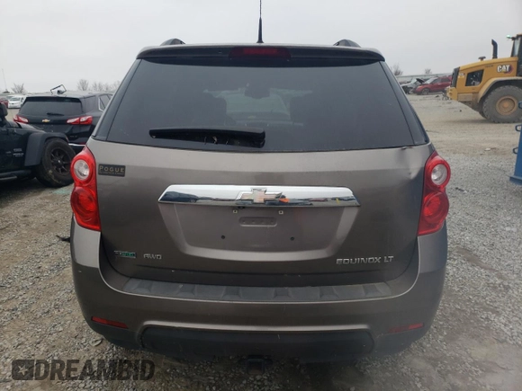 2012 Chevrolet Equinox LT w/2LT with VIN 2GNFLNEK9C6204744, listed as a Copart auction lot 43635305 with 154,550 mi miles and Clean Title. Bid and sale history available at carsss.com. Image 6.