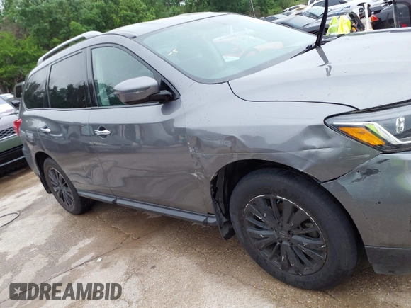 2017 Nissan Pathfinder SL with VIN 5N1DR2MM6HC672523, listed as a IAAI auction lot 42165353 with 155,123 mi miles and . Bid and sale history available at DreamBid. Image 13.
