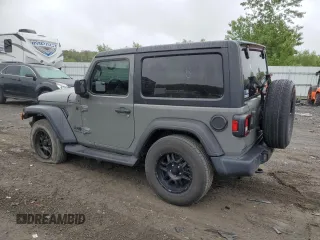 2022 Jeep Wrangler Sport с VIN 1C4GJXAN5NW226036, выставлен на аукционе Copart как лот 58492245 с пробегом 40 958 миль миль и Списание • Salvage title. История ставок и продаж доступна на DreamBid. Изображение 2.