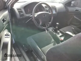 2003 Honda Civic LX with VIN 1HGEM21523L010596, listed as a Copart auction lot 43556365 with 171,154 mi miles and Salvage Title. Bid and sale history available at DreamBid. Image 8.