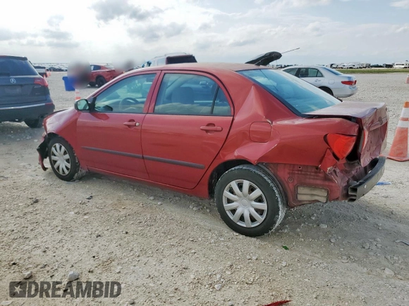 2005 Toyota Corolla CE with VIN 1NXBR32EX5Z443647, listed as a Copart auction lot 60758375 with 293,720 mi miles and Salvage title. Bid and sale history available at DreamBid. Image 2.