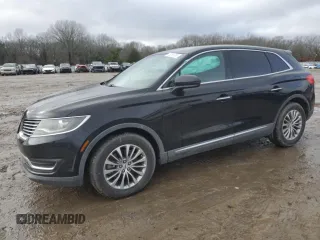 2016 Lincoln MKX Select with VIN 2LMTJ6KR7GBL88507, listed as a Copart auction lot 45298785 with 108,320 mi miles and Salvage Title. Bid and sale history available at carsss.com. Image 1.