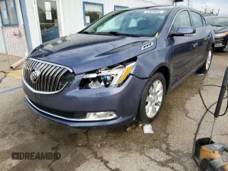 2015 Buick LaCrosse Leather with VIN 1G4GB5G38FF278510, listed as a Copart auction lot 52624855 with 96,030 mi miles and Salvage Title. Bid and sale history available at DreamBid. Image 1.
