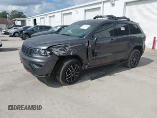 2018 Jeep Grand Cherokee Trailhawk with VIN 1C4RJFLG8JC427345, listed as a IAAI auction lot 41557222 with 49,469 mi miles and . Bid and sale history available at DreamBid. Image 17.