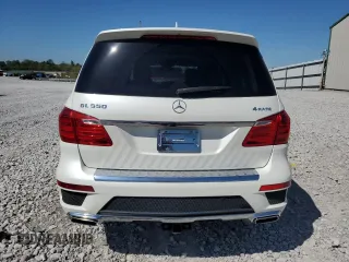 2015 Mercedes-Benz GL-Class GL 550 with VIN 4JGDF7DE9FA467835, listed as a Copart auction lot 54490825 with 0 mi miles and Salvage Title. Bid and sale history available at carsss.com. Image 6.