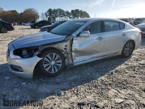 2017 Kia K900 Luxury z VIN KNALU4D36H6035113, wystawiony jako Copart lot #84993994 z przebiegiem 92 299 mil mil oraz Szkoda całkowita • Salvage title. Historia ofert i sprzedaży dostępna na DreamBid. Obrazek 1.