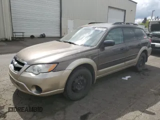 2008 Subaru Outback z VIN 4S4BP60C187346817, wystawiony jako Copart lot #54573395 z przebiegiem 146 279 mil mil oraz Szkoda całkowita • Salvage title. Historia ofert i sprzedaży dostępna na DreamBid. Obrazek 1.
