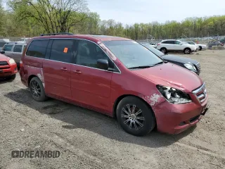 2006 Honda Odyssey EX-L with VIN 5FNRL38686B441345, listed as a Copart auction lot 53683965 with 0 mi miles and Salvage Title. Bid and sale history available at carsss.com. Image 4.