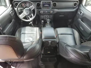 2020 Jeep Wrangler Unlimited Sahara High Altitude with VIN 1C4HJXEG1LW324669, listed as a Copart auction lot 56554095 with 42,098 mi miles and Salvage title. Bid and sale history available at DreamBid. Image 8.