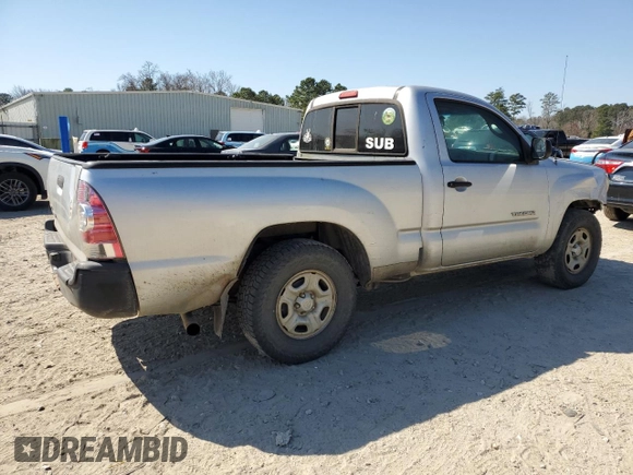 2008 Toyota Tacoma with VIN 5TENX22N48Z571489, listed as a Copart auction lot 48671065 with 261,845 mi miles and Salvage Title. Bid and sale history available at carsss.com. Image 3.