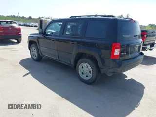 2012 Jeep Patriot Sport with VIN 1C4NJRBB3CD599477, listed as a IAAI auction lot 42147528 with 144,269 mi miles. Bid and sale history available at carsss.com. Image 3.