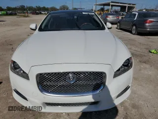 2013 Jaguar XJ Supercharged with VIN SAJWA2GE3DMV45811, listed as a Copart auction lot 76585864 with 53,570 mi miles and Salvage title. Bid and sale history available at DreamBid. Image 5.