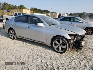2007 Lexus GS 350 with VIN JTHBE96S870018293, listed as a Copart auction lot 70405674 with 163,924 mi miles and Salvage Title. Bid and sale history available at carsss.com. Image 4.