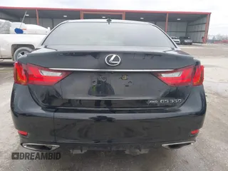 2014 Lexus GS 350 with VIN JTHCE1BL5E5023374, listed as a IAAI auction lot 41532507 with 139,668 mi miles. Bid and sale history available at carsss.com. Image 16.