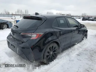 2022 Toyota Corolla Hatchback with VIN JTNK4MBE7N3186182, listed as a Copart auction lot 44306005 with 34,883 mi miles and Clean Title. Bid and sale history available at carsss.com. Image 3.