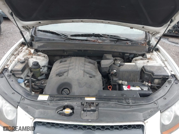 2008 Hyundai Santa Fe SE with VIN 5NMSH13E38H221411, listed as a IAAI auction lot 41907062 with 209,419 mi miles. Bid and sale history available at carsss.com. Image 10.