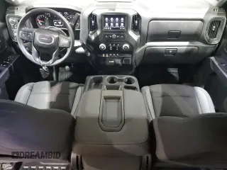 2024 GMC Sierra 1500 Pro with VIN 3GTUUAED1RG288126, listed as a Copart auction lot 45383865 with 10,250 mi miles and Salvage Title. Bid and sale history available at carsss.com. Image 8.
