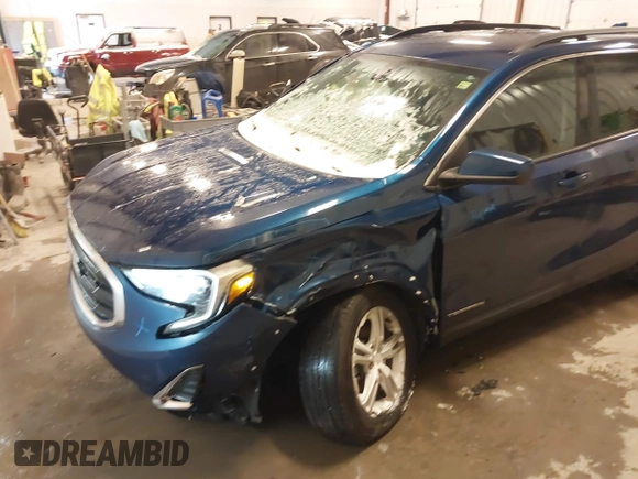 2019 GMC Terrain SLE z VIN 3GKALTEV3KL268813, wystawiony jako IAAI lot #41308731 z przebiegiem 90 070 mil mil oraz . Historia ofert i sprzedaży dostępna na DreamBid. Obrazek 6.