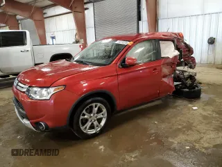2015 Mitsubishi Outlander SE with VIN JA4AZ3A36FZ001186, listed as a Copart auction lot 53370285 with Not provided miles and Clean title. Bid and sale history available at DreamBid. Image 1.