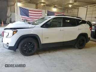 2022 GMC Terrain AT4 z VIN 3GKALYEV9NL181371, wystawiony jako Copart lot #52630025 z przebiegiem 78 033 mil mil oraz Szkoda całkowita • Salvage title. Historia ofert i sprzedaży dostępna na DreamBid. Obrazek 1.