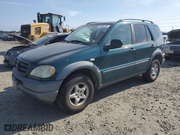 1998 Mercedes-Benz M-Class with VIN 4JGAB54E6WA003114, listed as a Copart auction lot 74954134 with 131,742 mi miles and Clean Title. Bid and sale history available at carsss.com. Image 1.