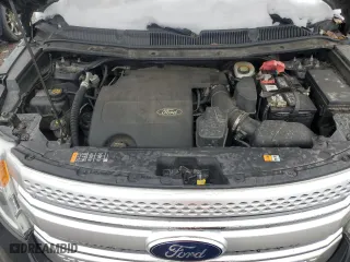 2013 Ford Explorer XLT with VIN 1FM5K8D85DGB28211, listed as a Copart auction lot 43592175 with 199,993 mi miles and Salvage Title. Bid and sale history available at carsss.com. Image 12.