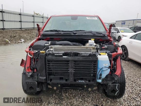2020 Ram 1500 Laramie with VIN 1C6SRFDT1LN253803, listed as a Copart auction lot 72402214 with 62,351 mi miles and Salvage Title. Bid and sale history available at carsss.com. Image 5.