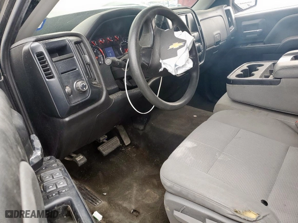 2018 Chevrolet Silverado 1500 Custom with VIN 1GCRCPEC4JZ356345, listed as a Copart auction lot 46610385 with 126,607 mi miles and Salvage Title. Bid and sale history available at carsss.com. Image 8.