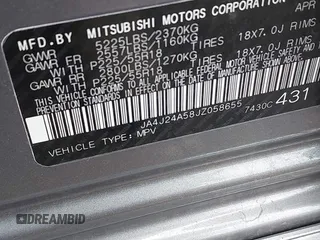 2018 Mitsubishi Outlander SEL z VIN JA4J24A58JZ058655, wystawiony jako IAAI lot #42569775 z przebiegiem 111 370 mil mil oraz . Historia ofert i sprzedaży dostępna na DreamBid. Obrazek 9.