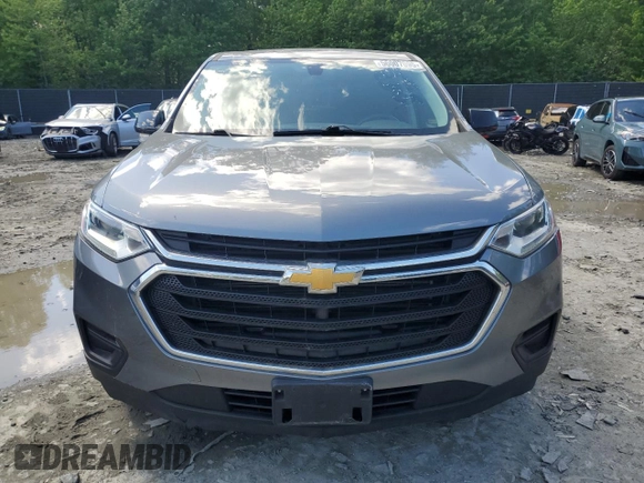 2018 Chevrolet Traverse LS with VIN 1GNERFKW9JJ276499, listed as a Copart auction lot 56007095 with 69,202 mi miles and Salvage title. Bid and sale history available at DreamBid. Image 5.