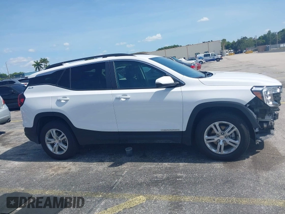 2023 GMC Terrain SLE with VIN 3GKALTEG4PL231505, listed as a IAAI auction lot 42229878 with 52,975 mi miles and . Bid and sale history available at DreamBid. Image 13.