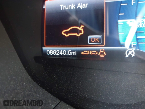 2017 Ford Fusion SE with VIN 3FA6P0HDXHR100346, listed as a IAAI auction lot 41895097 with 89,240 mi miles. Bid and sale history available at carsss.com. Image 16.