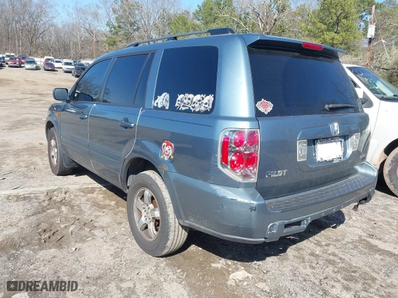 2006 Honda Pilot EX with VIN 2HKYF18456H516414, listed as a IAAI auction lot 41784477 with 241,735 mi miles. Bid and sale history available at carsss.com. Image 3.