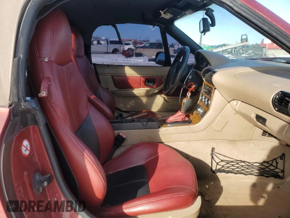 2001 BMW Z3 2.5 z VIN WBACN33471LM03467, wystawiony jako Copart lot #45764405 z przebiegiem 135 902 mil mil oraz Szkoda całkowita • Salvage title. Historia ofert i sprzedaży dostępna na DreamBid. Obrazek 7.