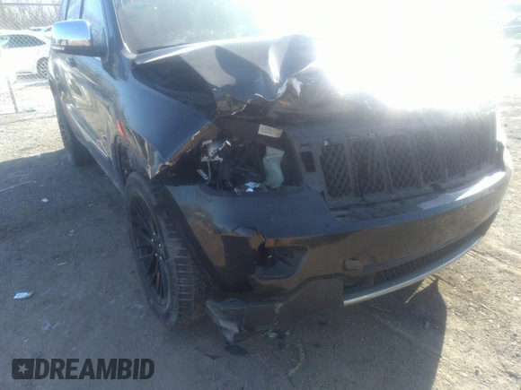2011 Jeep Grand Cherokee Overland with VIN 1J4RR6GG8BC510143, listed as a IAAI auction lot 41329967 with 195,450 mi miles and . Bid and sale history available at DreamBid. Image 6.