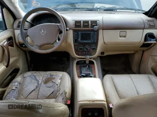 2001 Mercedes-Benz M-Class with VIN 4JGAB54E61A276417, listed as a Copart auction lot 82878094 with 205,577 mi miles and Salvage Title. Bid and sale history available at carsss.com. Image 8.