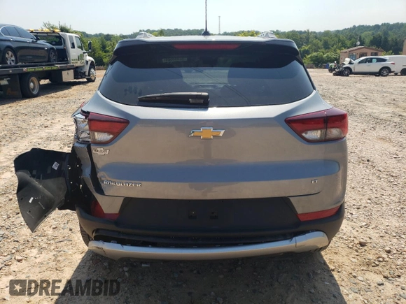 2023 Chevrolet TrailBlazer LT with VIN KL79MPS2XPB207171, listed as a Copart auction lot 62553524 with 3,558 mi miles and Salvage Title. Bid and sale history available at DreamBid. Image 6.