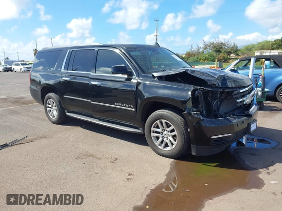 2016 Chevrolet Suburban LT with VIN 1GNSCHKC5GR288312, listed as a IAAI auction lot 41681664 with 195,619 mi miles and . Bid and sale history available at DreamBid. Image 1.