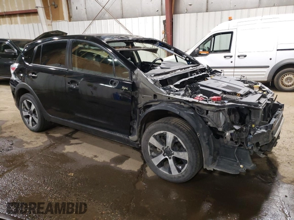 2015 Subaru Crosstrek Touring with VIN JF2GPBPCXFH217735, listed as a Copart auction lot 59769385 with 102,260 mi miles and Salvage title. Bid and sale history available at DreamBid. Image 4.